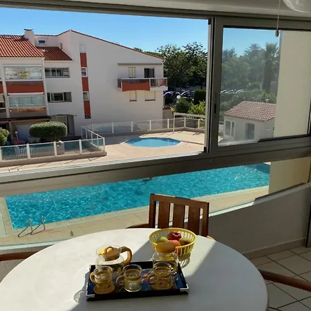 Argeles Plage Studio Piscine Park. Privatif Dans Res. Securisee Exterior photo